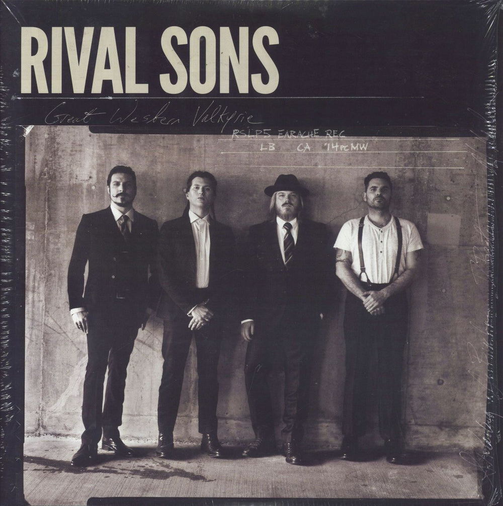 Rival Sons Great Western Valkyrie - Transparent Purple UK 2-LP vinyl record set (Double LP Album) MOSH516LP