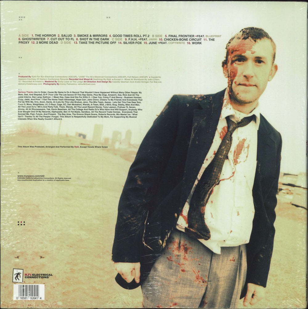 Rjd2 Deadringer - Sealed US 2-LP vinyl record set (Double LP Album)