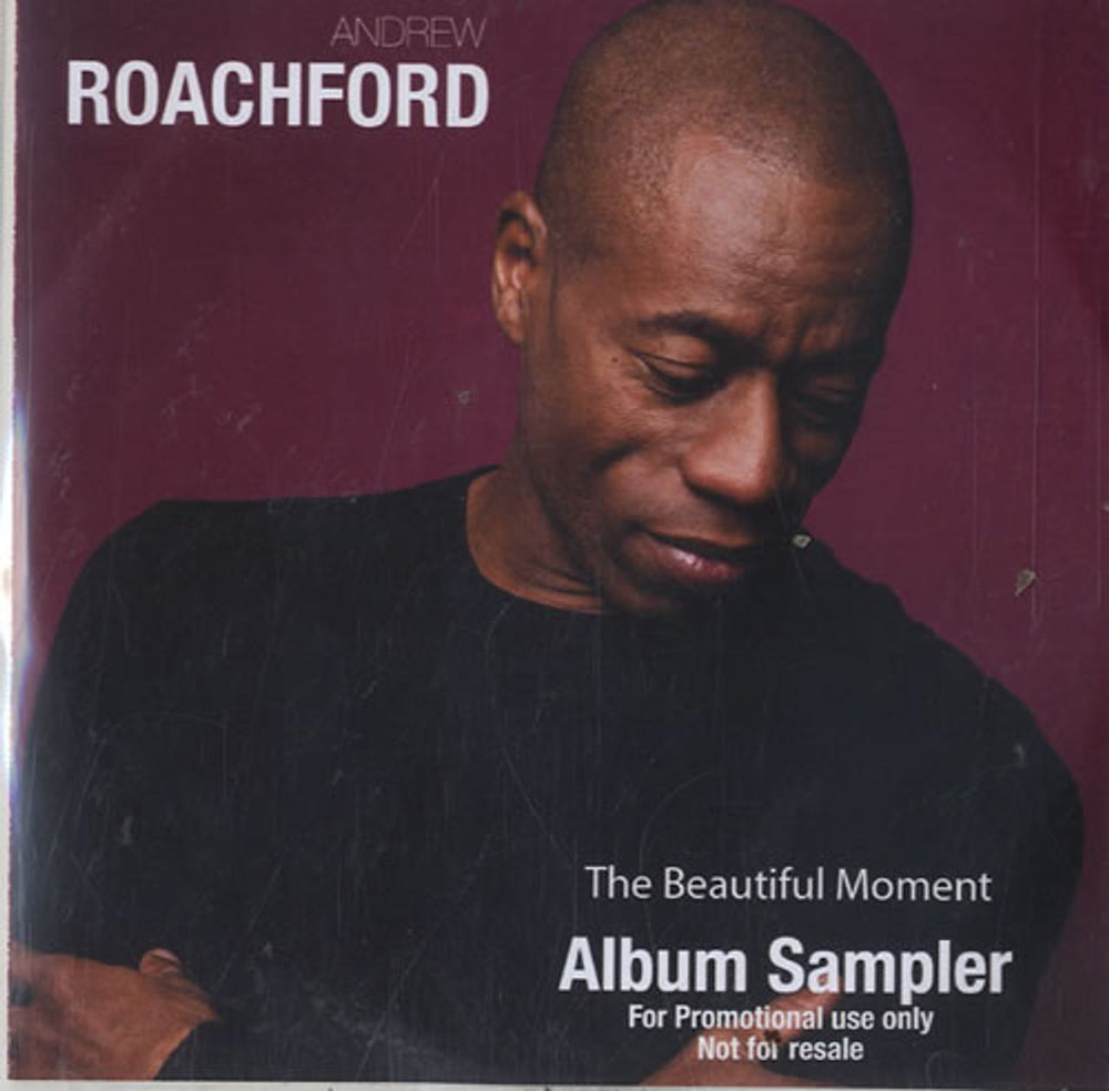 Roachford The Beautiful Moment UK Promo CD-R acetate M3CD4P