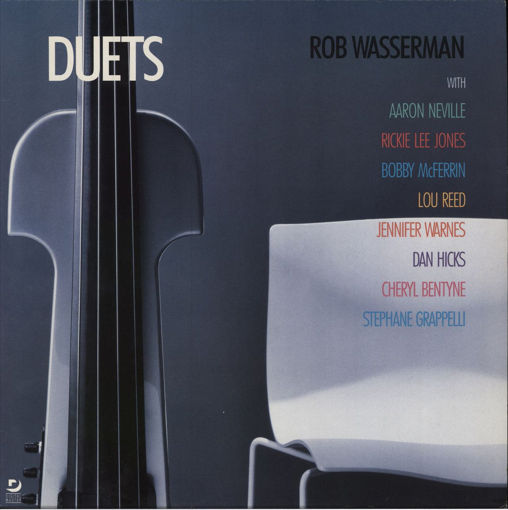 Rob Wasserman Duets German vinyl LP album (LP record) 255537-1