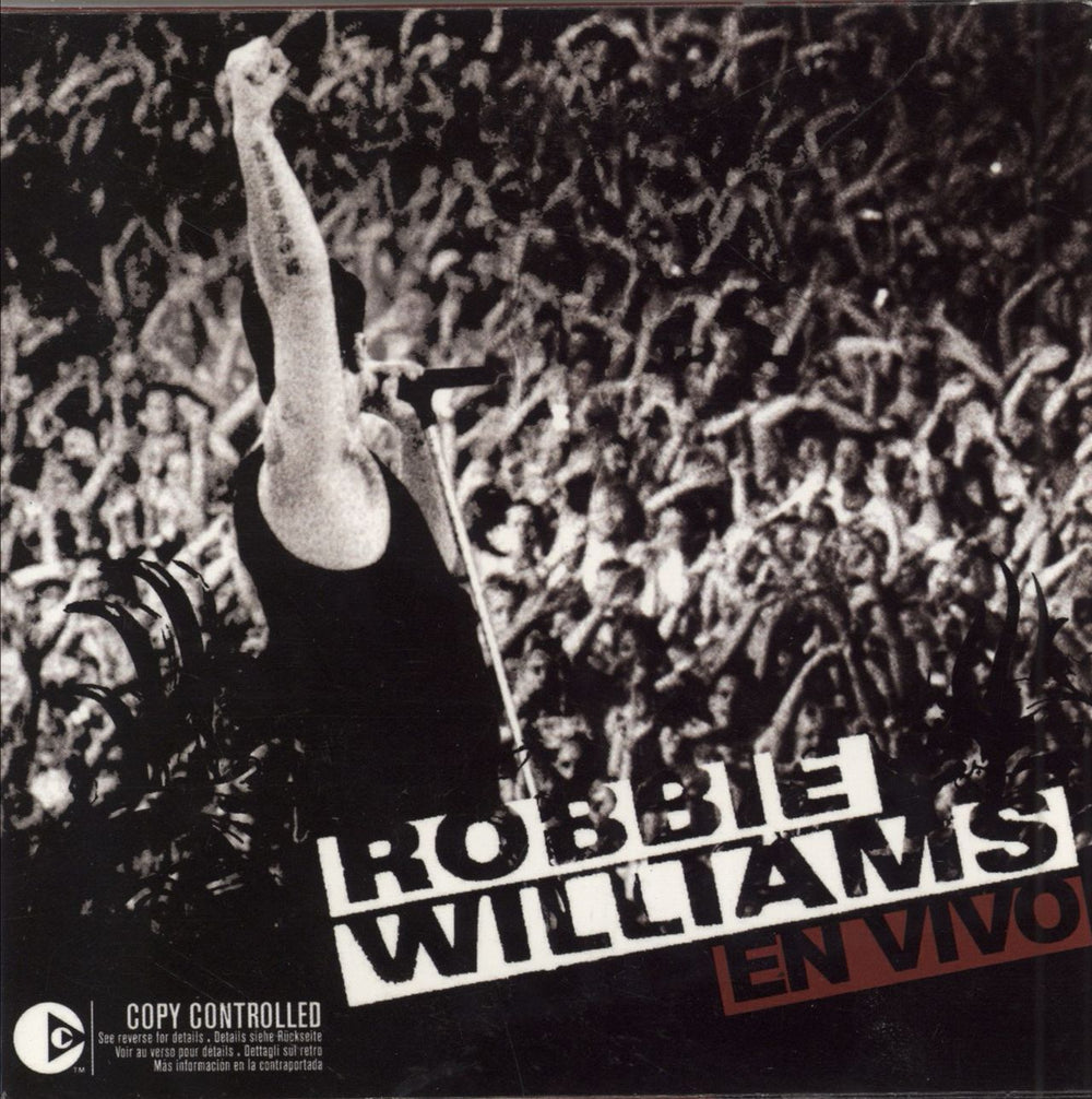 Robbie Williams En Vivo Mexican Promo CD single (CD5 / 5") 2001585