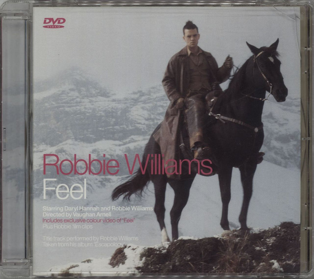 Robbie Williams Feel CD + DVD UK CD/DVD single set RWISDFE227960