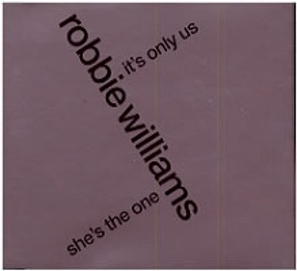 Robbie Williams She's The One UK Promo CD single (CD5 / 5") CDCHSDJ5112