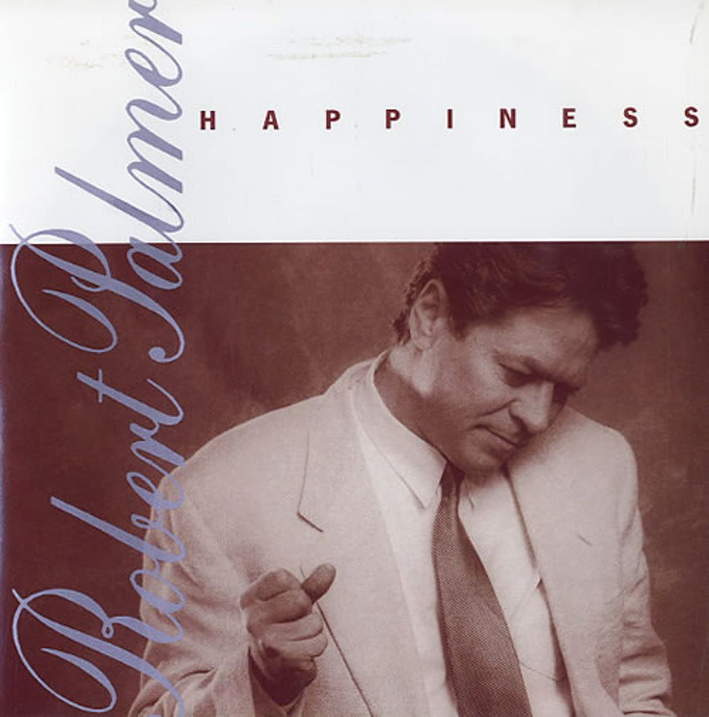 Robert Palmer Happiness UK 7" vinyl single (7 inch record / 45) EM186