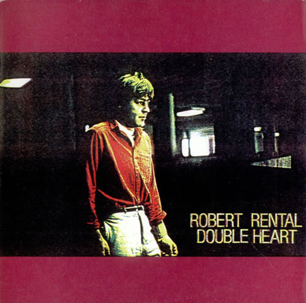 Robert Rental Double Heart UK 7" vinyl single (7 inch record / 45) MUTE010