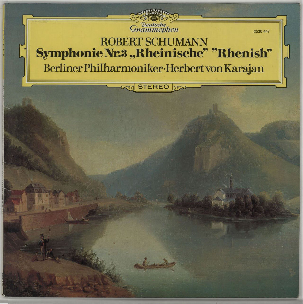 Robert Schumann Symphonie Nr.3 "Reihische" "Rhenish" UK vinyl LP album (LP record) 2530447