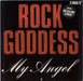 Rock Goddess My Angel + Poster & Flexi UK 12" vinyl single (12 inch record / Maxi-single) AMSX8311