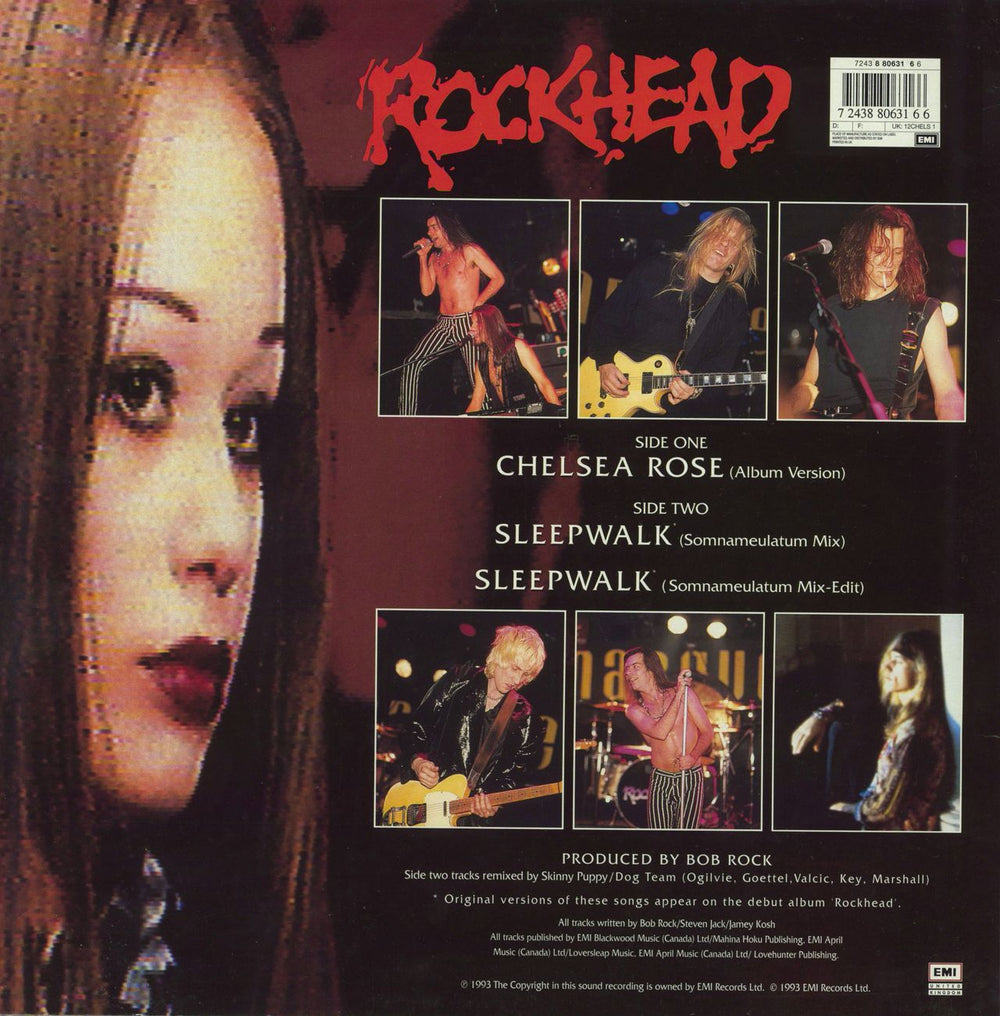 Rockhead Chelsea Rose UK 12" vinyl single (12 inch record / Maxi-single) 724388063166