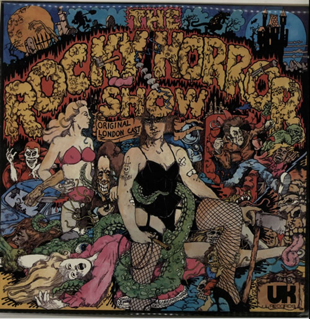 Rocky Horror The Rocky Horror Show UK vinyl LP album (LP record) UKAL1015