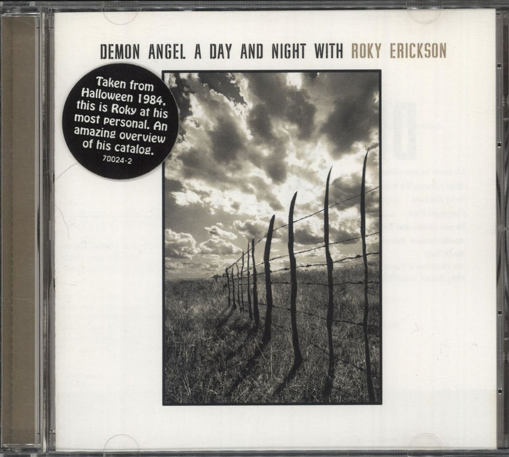 Roky Erickson Demon Angel: A Day And Night With Roky Erickson US CD album (CDLP) 70024-2