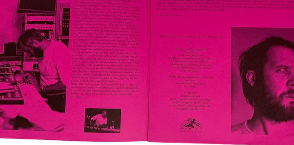 Ron Geesin ExpoZoom - Dark Magenta Vinyl + Numbered Italian vinyl LP album (LP record)
