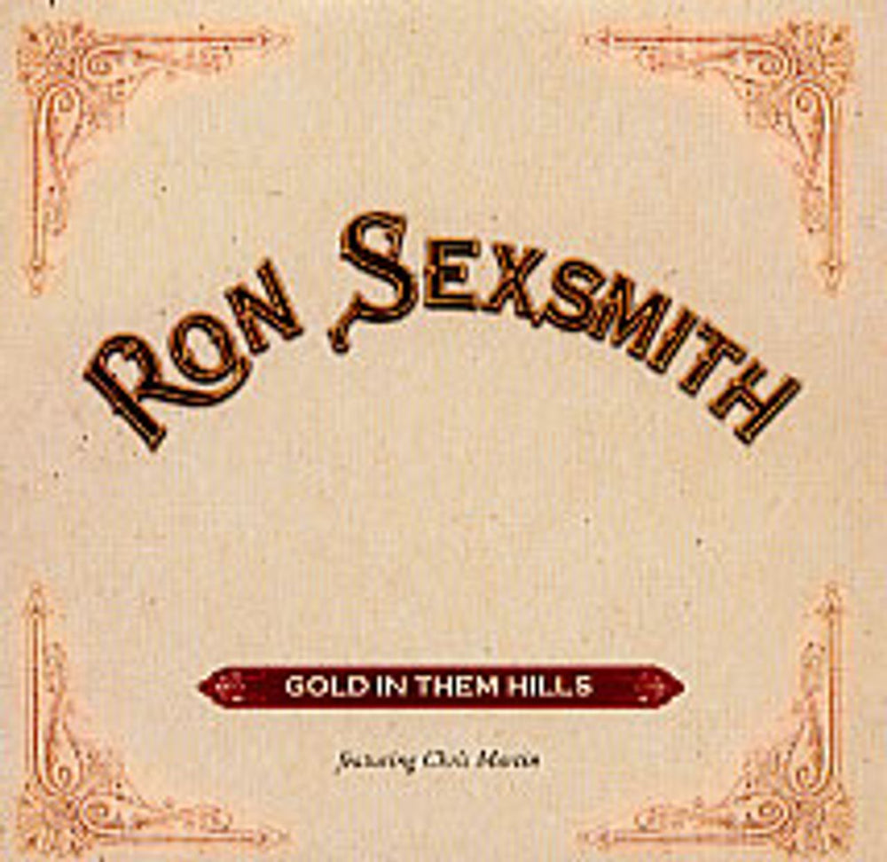 Ron Sexsmith Gold In Them Hills UK Promo CD single (CD5 / 5") RON001