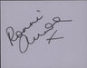 Ronni Ancona Page From An Autograph Book UK memorabilia AUTOGRAPH