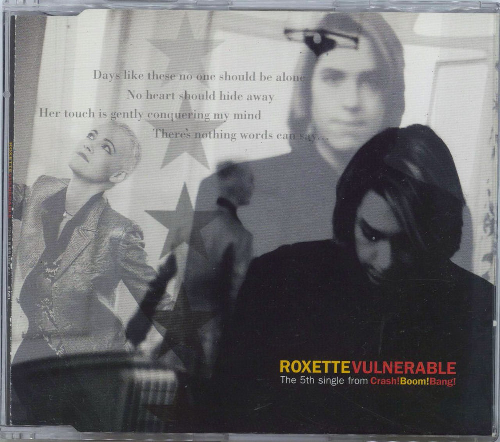 Roxette Vulnerable UK CD single (CD5 / 5") CDEM369