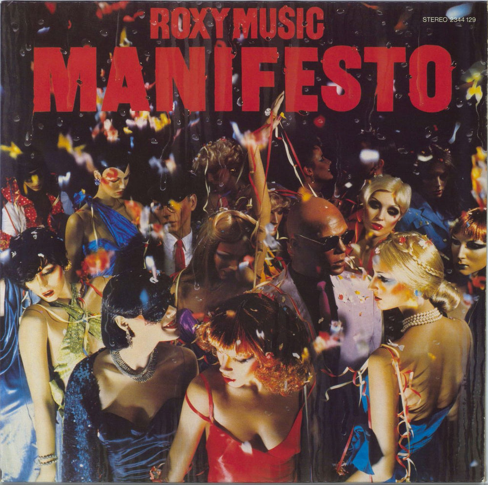 Roxy Music Manifesto German vinyl LP album (LP record) 2344129