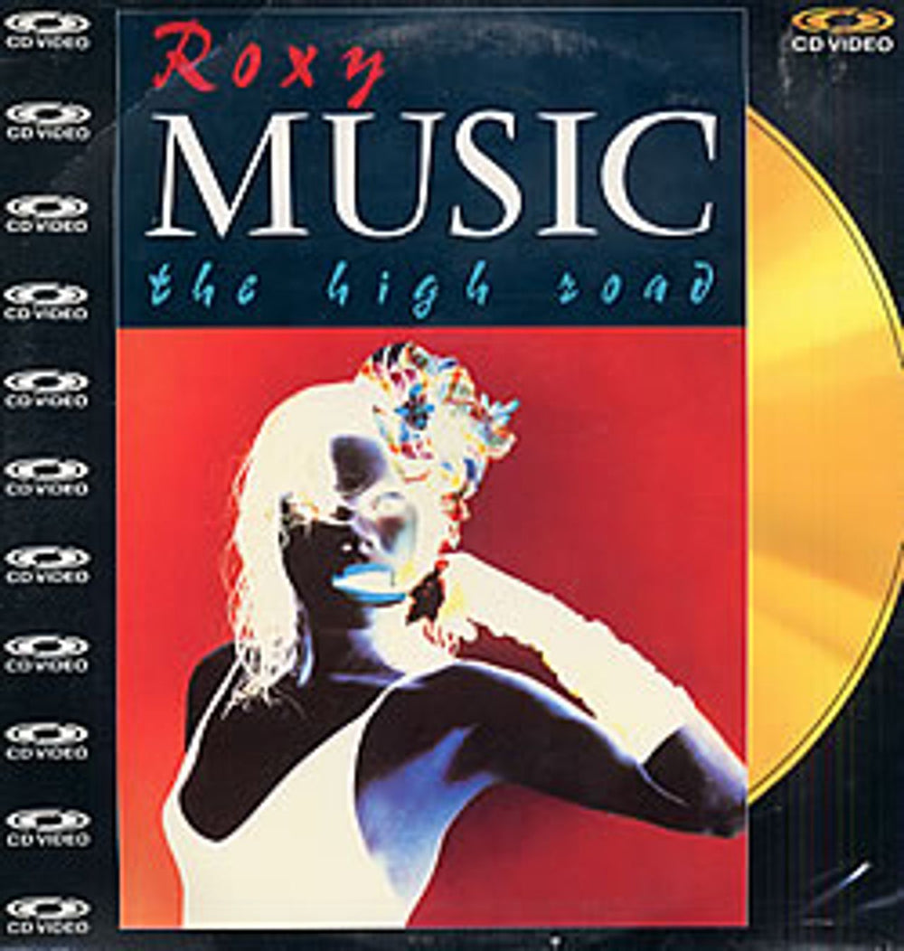 Roxy Music The High Road - CD Video German laserdisc / lazerdisc 0804381
