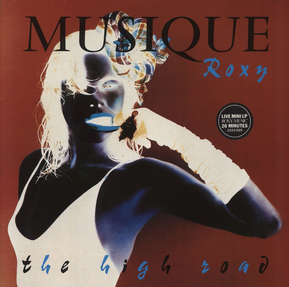 Roxy Music The High Road - hype stickered p/s German vinyl LP album (LP record) EGMLP1