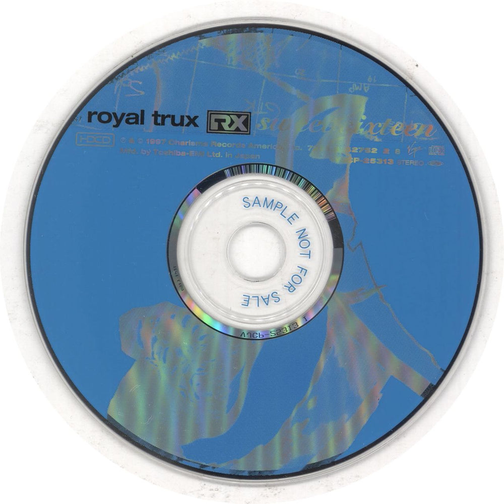 Royal Trux Sweet Sixteen + Obi Japanese Promo CD album (CDLP) RYXCDSW738143