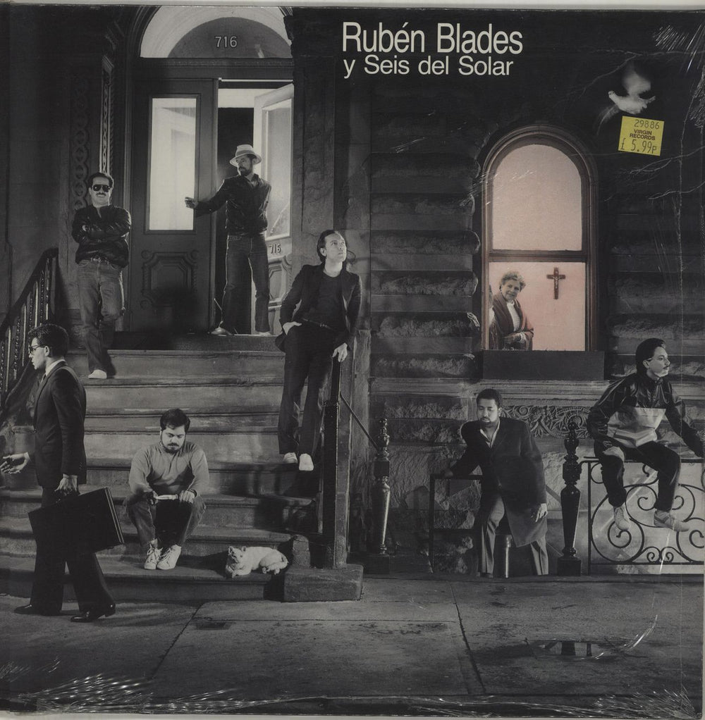 Rubén Blades Escenas UK vinyl LP album (LP record) EKT29