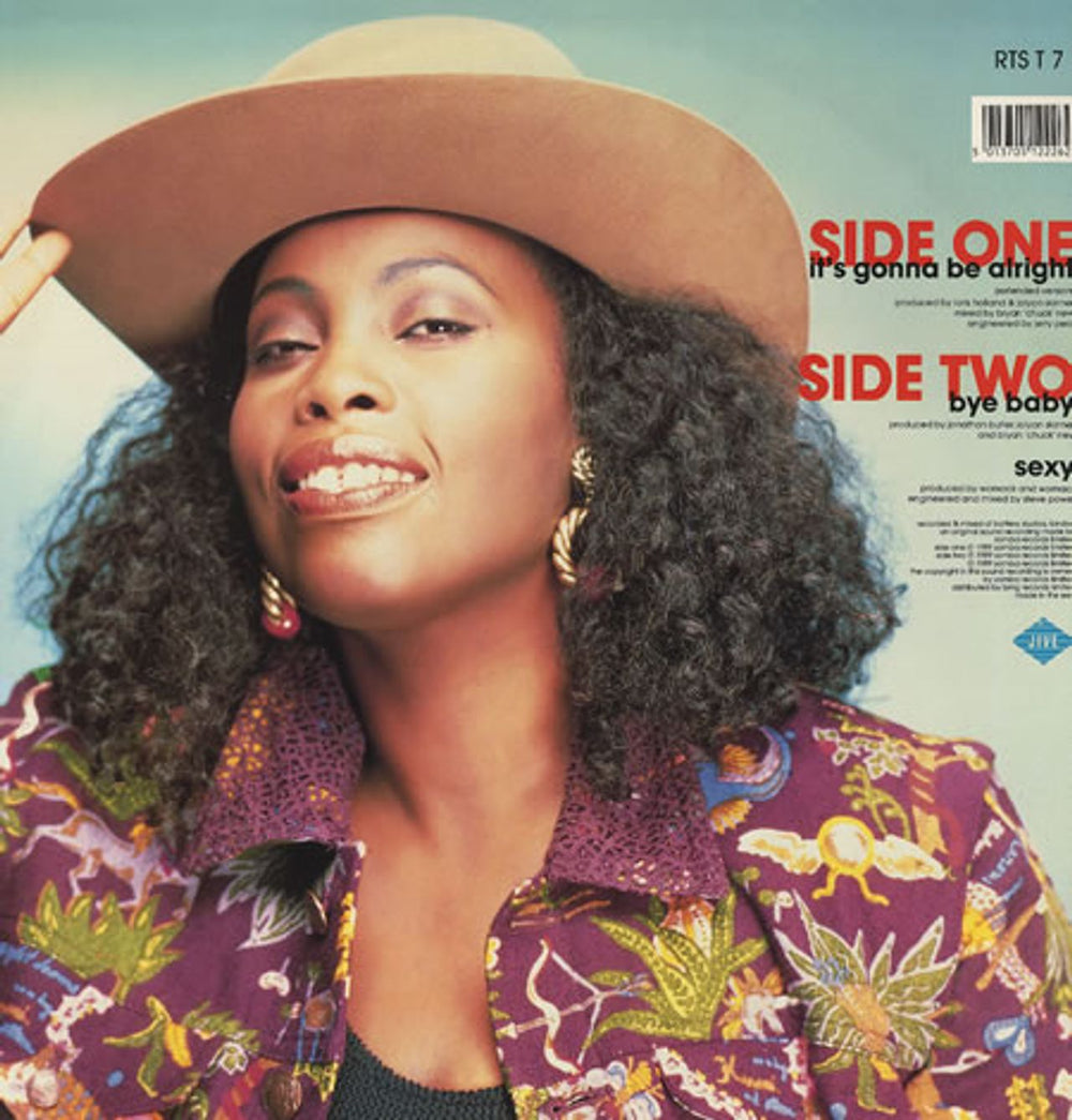 Ruby Turner It's Gonna Be Alright UK 12" vinyl single (12 inch record / Maxi-single) RUB12IT196617