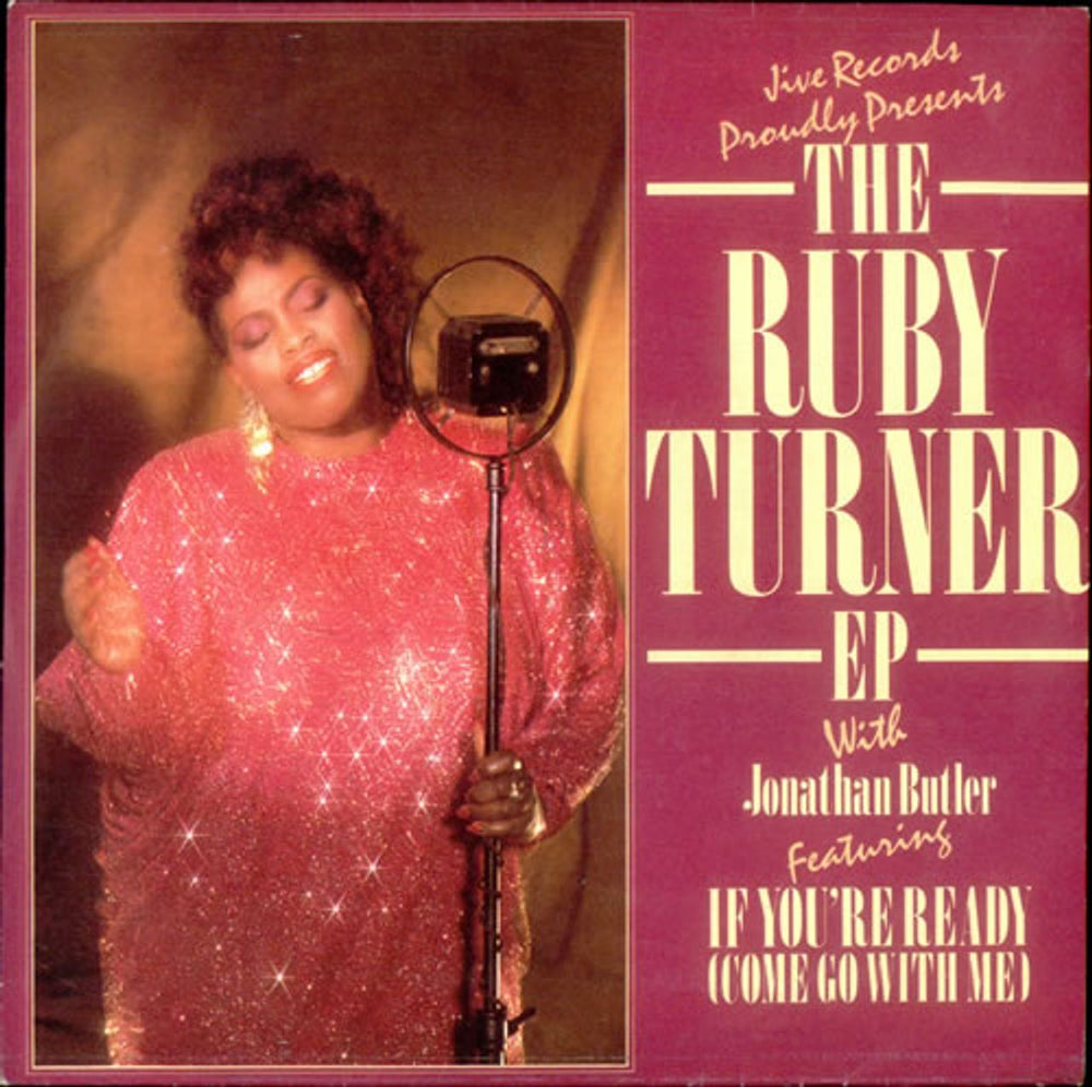 Ruby Turner The Ruby Turner EP UK 7" vinyl single (7 inch record / 45) JIVE109