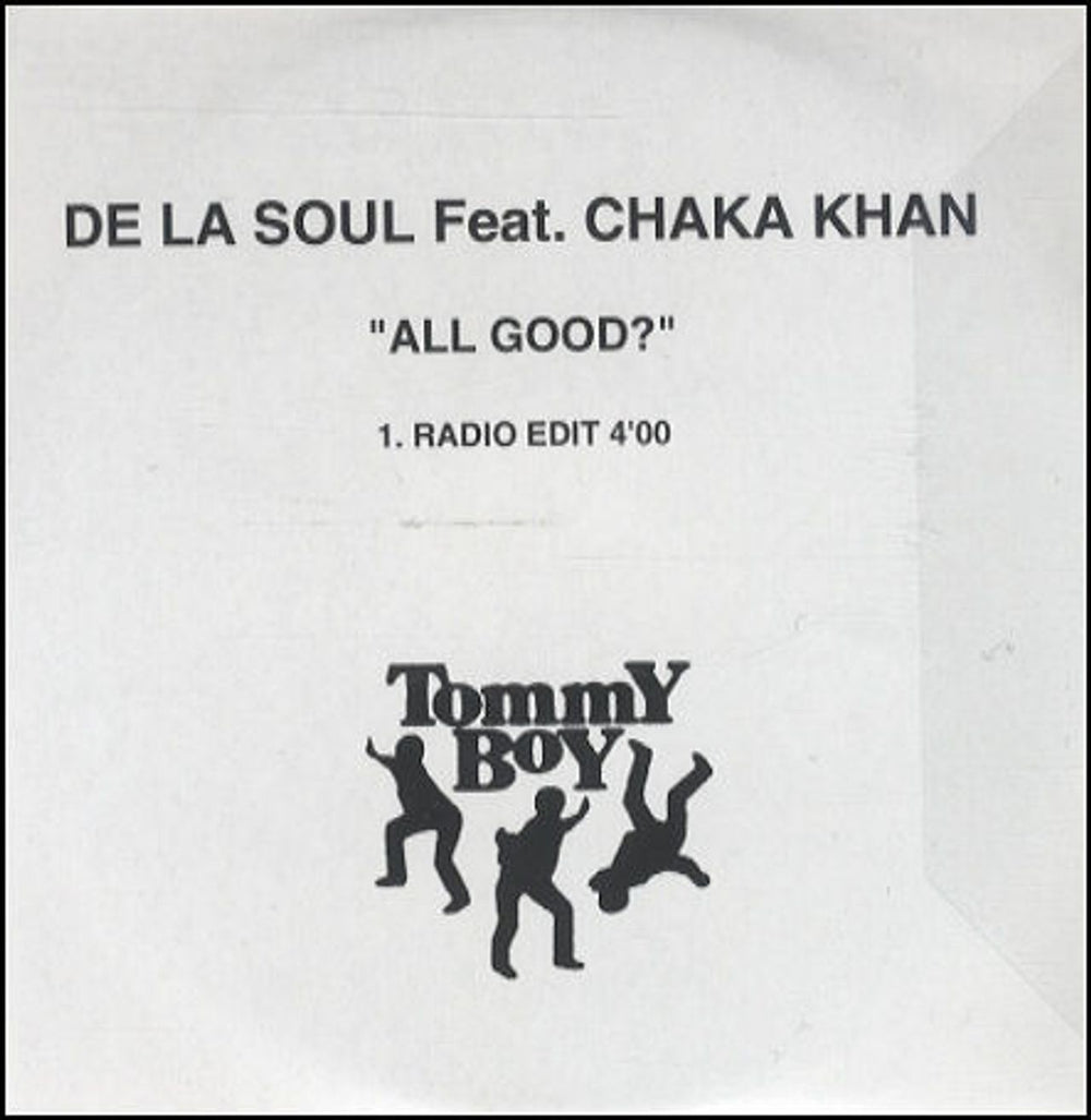 Rufus & Chaka Khan All Good UK Promo CD-R acetate CD ACETATE