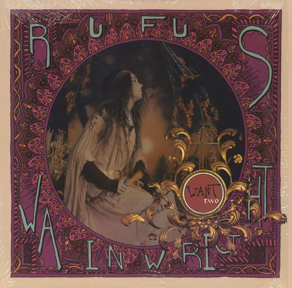 Rufus Wainwright Want Two - 180gm US vinyl LP album (LP record) ZOE1075