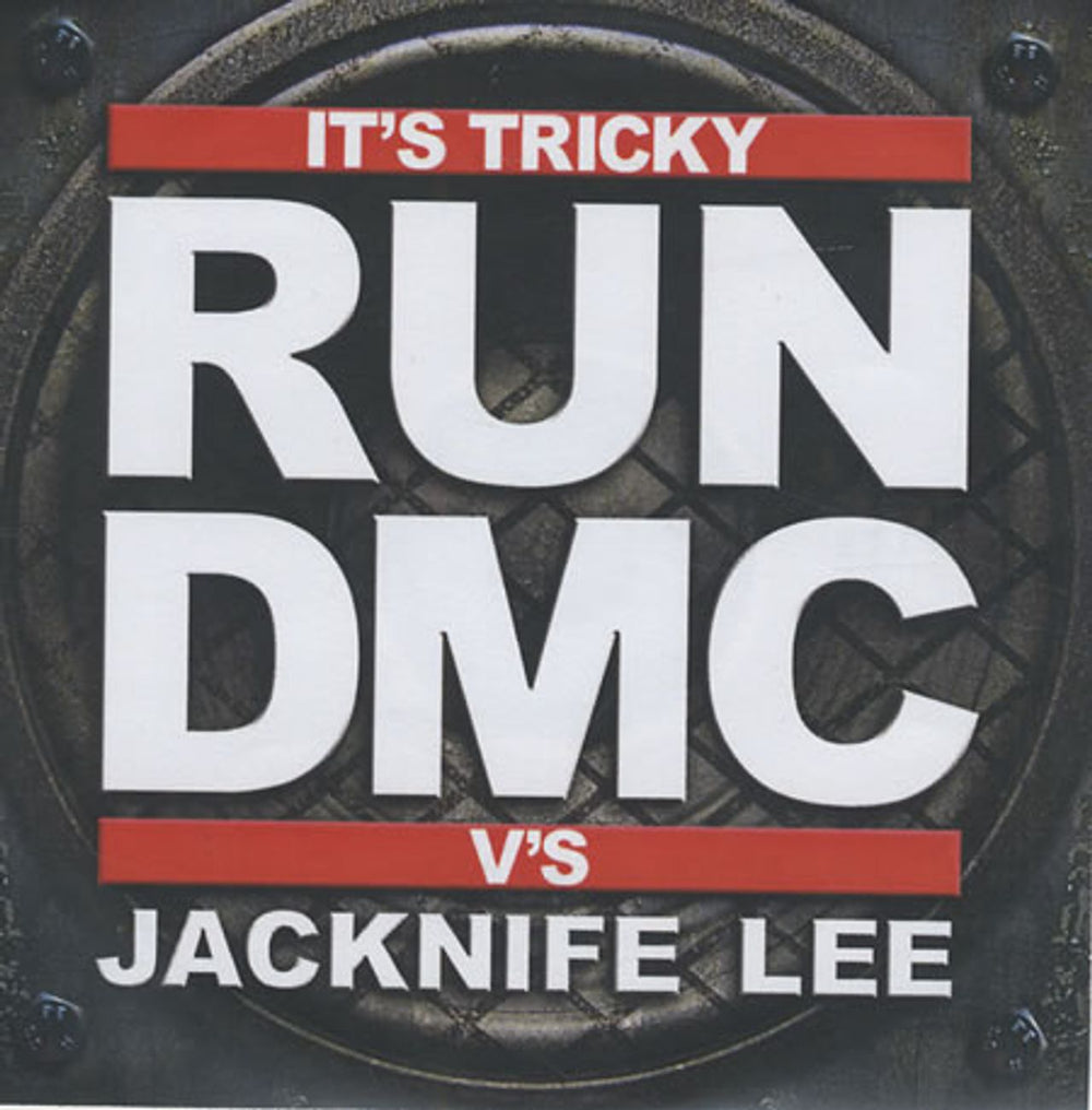 Run DMC It's Tricky UK Promo CD-R acetate CD ACETATE