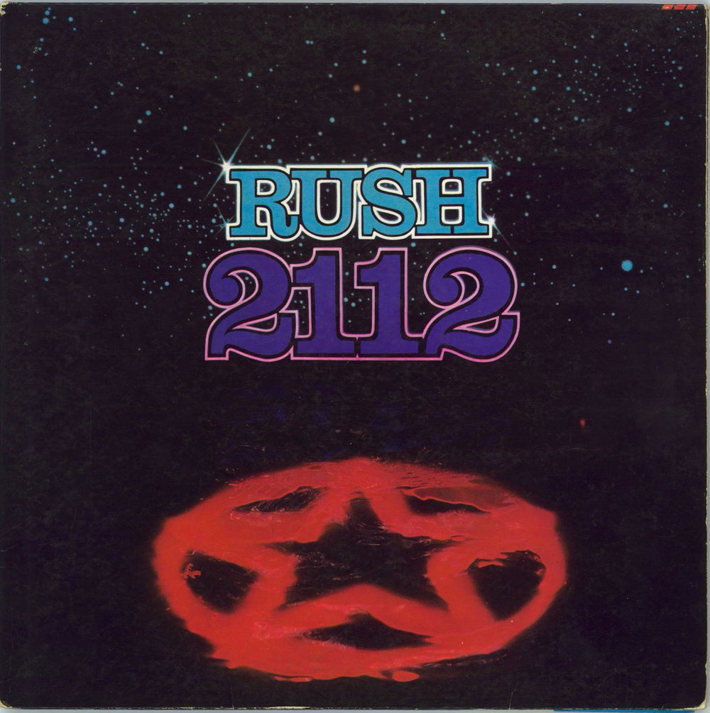 Rush 2112 (Twenty One Twelve) - Terre Haute Pressing US vinyl LP album (LP record) SRM-1-1079