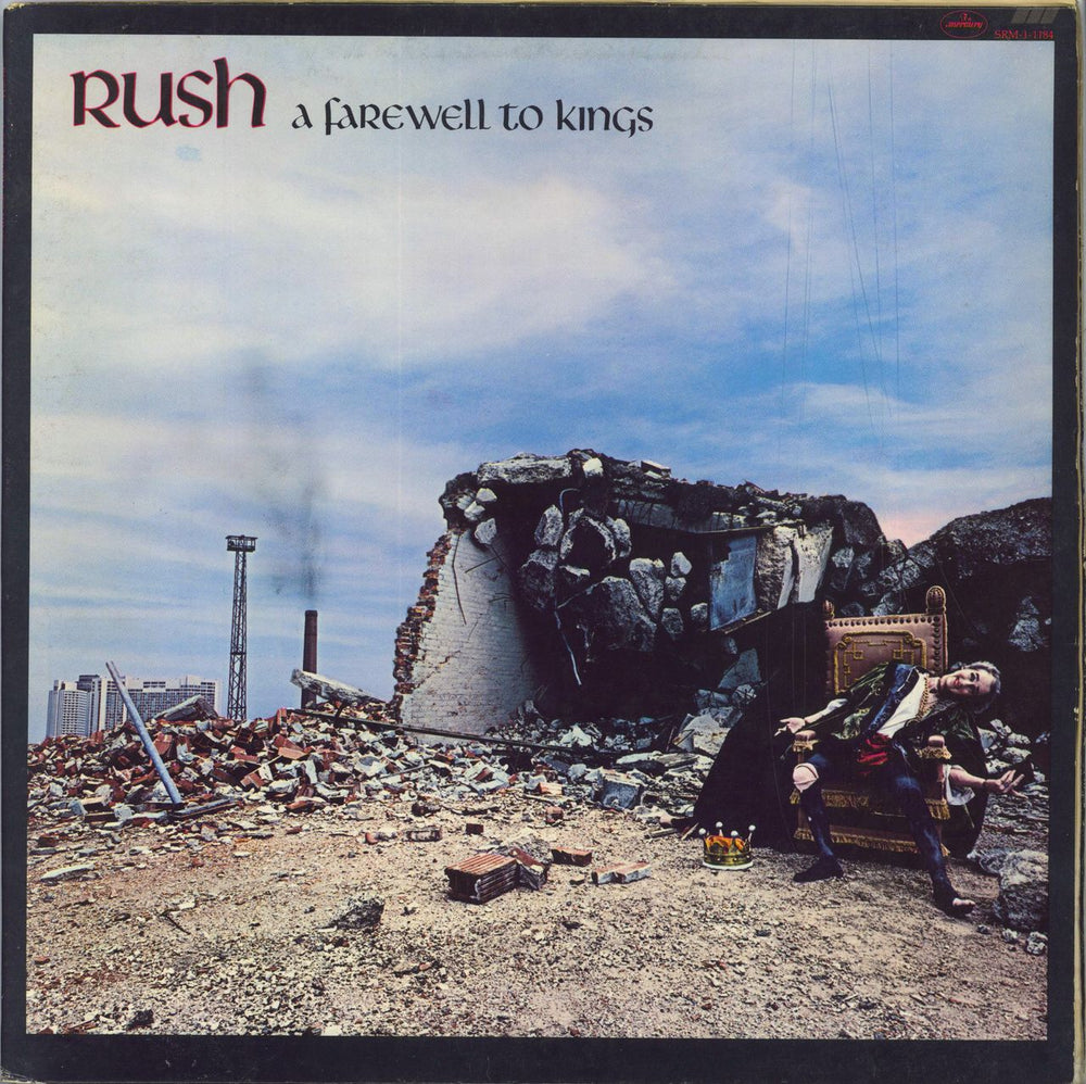 Rush A Farewell To Kings  - RCA Music Club US vinyl LP album (LP record) SRM-1-1184