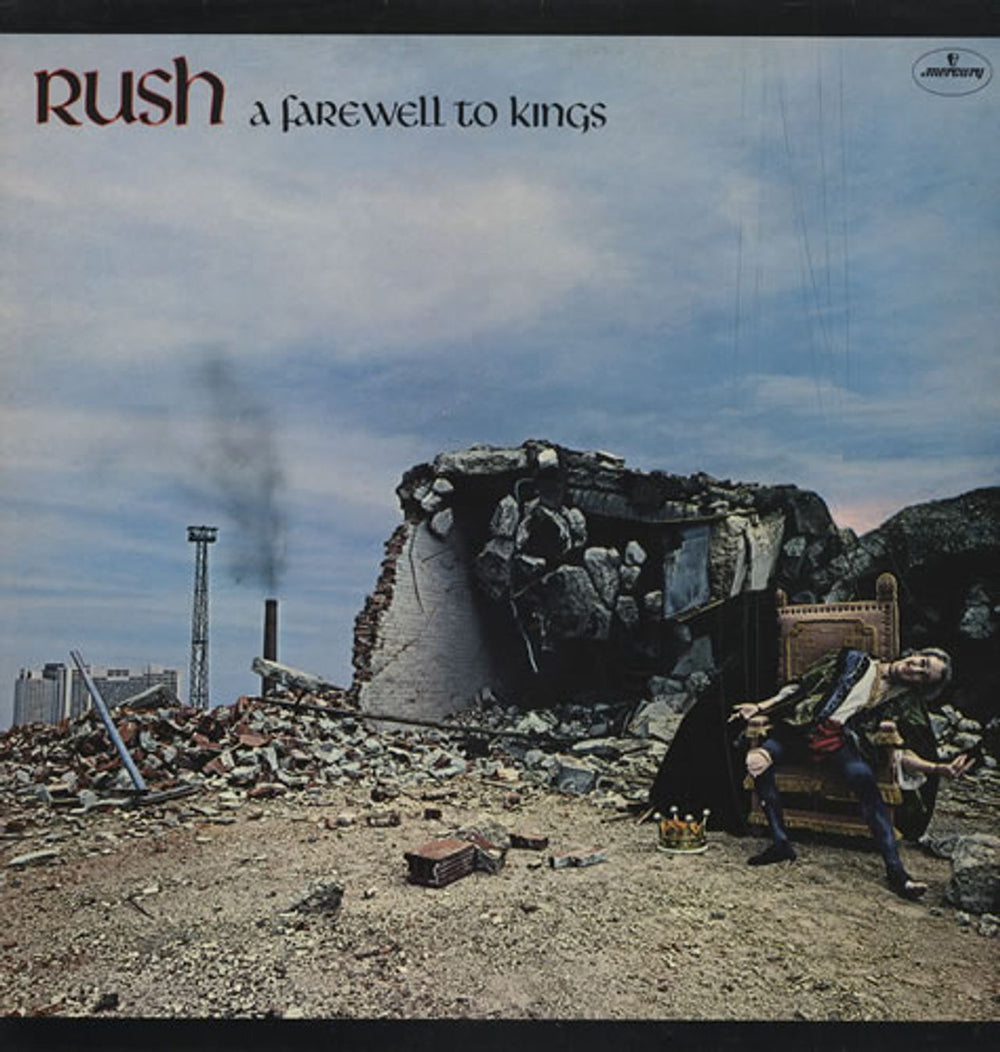 Rush A Farewell To Kings UK vinyl LP album (LP record) PRICE92