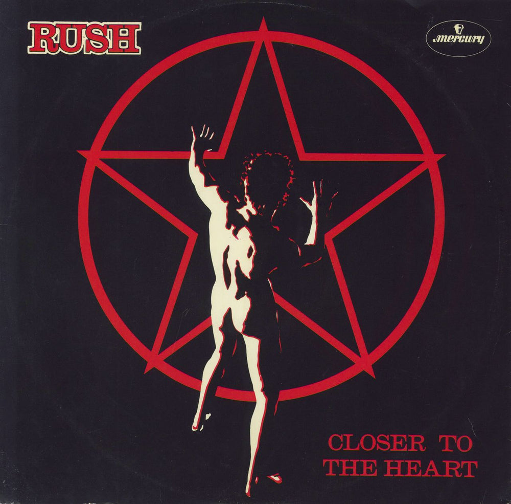 Rush Closer To The Heart - EX/VG UK 12" vinyl single (12 inch record / Maxi-single) RUSH12