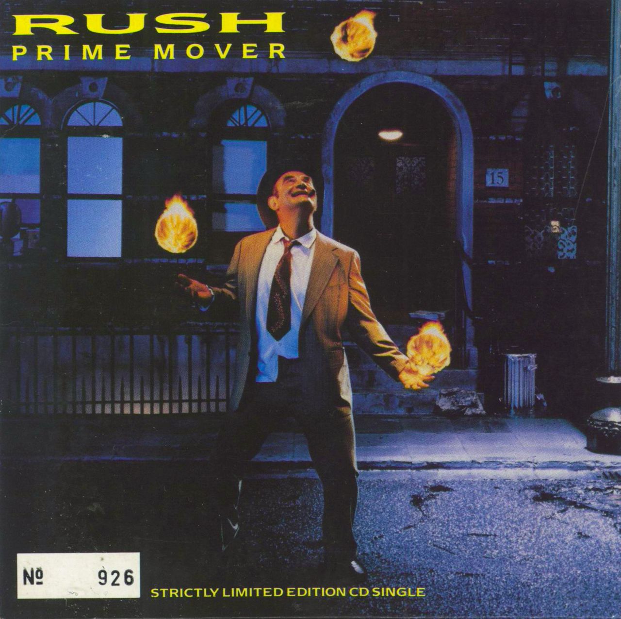 Rush Prime Mover - Numbered UK CD single (CD5 / 5") RUSCD14