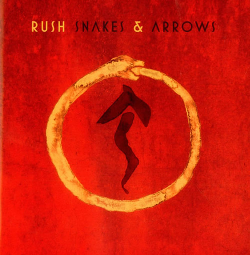 Rush Snakes & Arrows - Red UK tour programme TOUR PROGRAMME