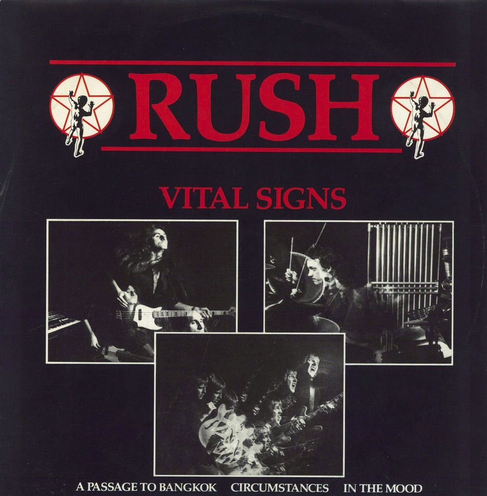 Rush Vital Signs UK 12" vinyl single (12 inch record / Maxi-single) VITAL12