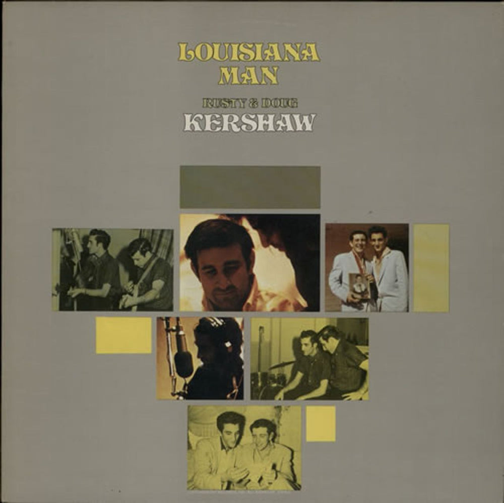 Rusty & Doug Kershaw Louisiana Man UK vinyl LP album (LP record) DJB26080