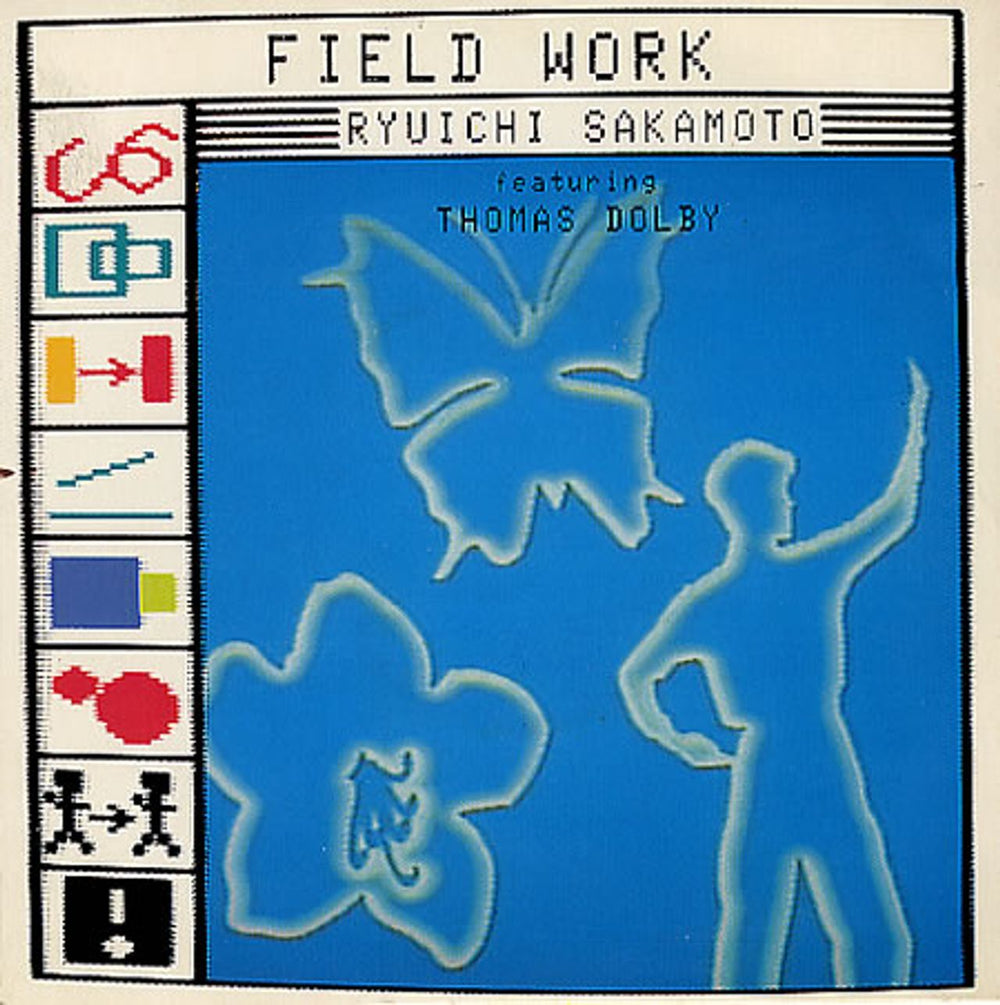 Ryuichi Sakamoto Field Work UK 7" vinyl single (7 inch record / 45) TEN112