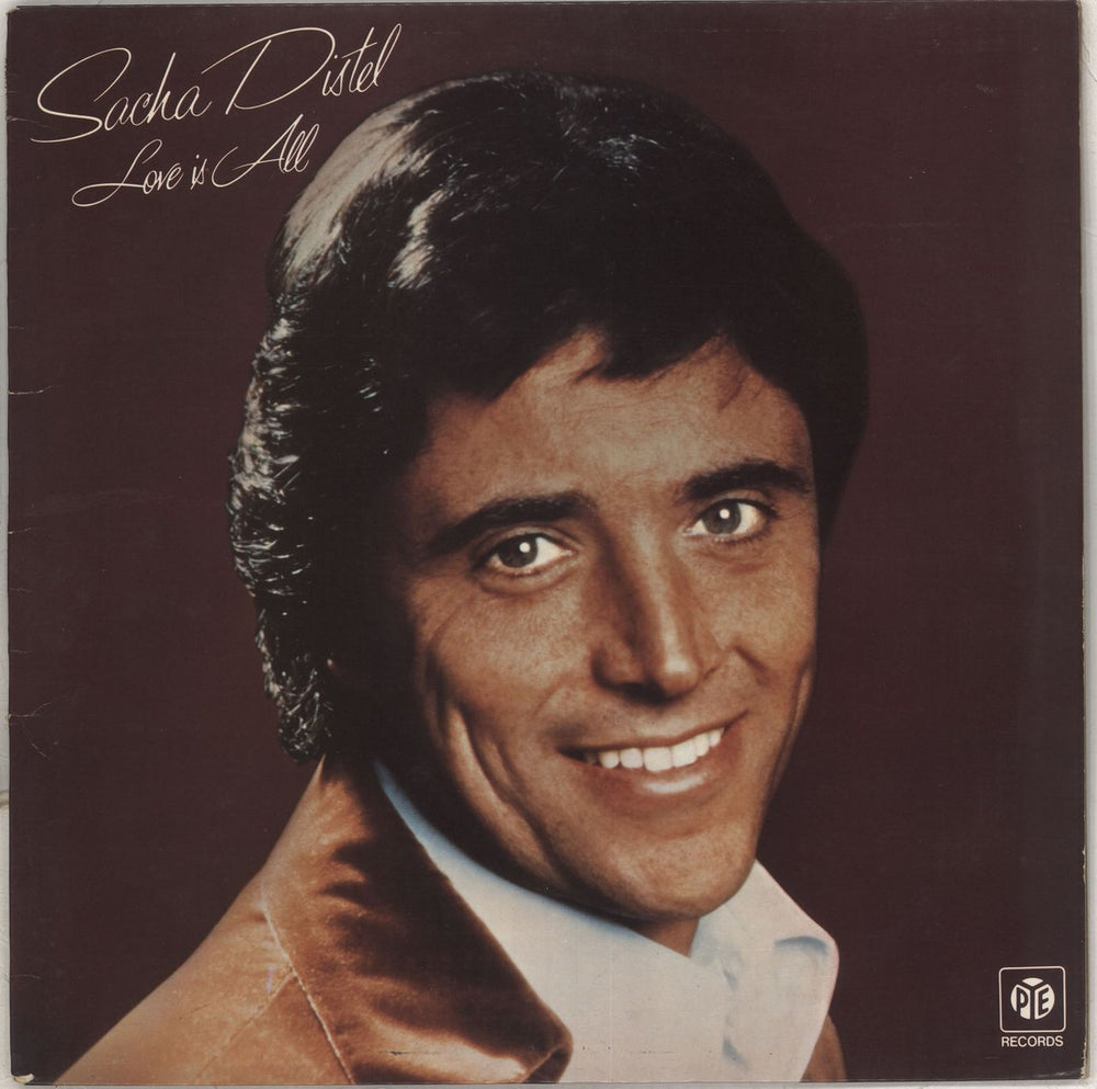 Sacha Distel Love Is All UK vinyl LP album (LP record) NSPL18504