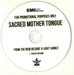 Sacred Mother Tongue Evolve/Become UK Promo CD-R acetate CD-R