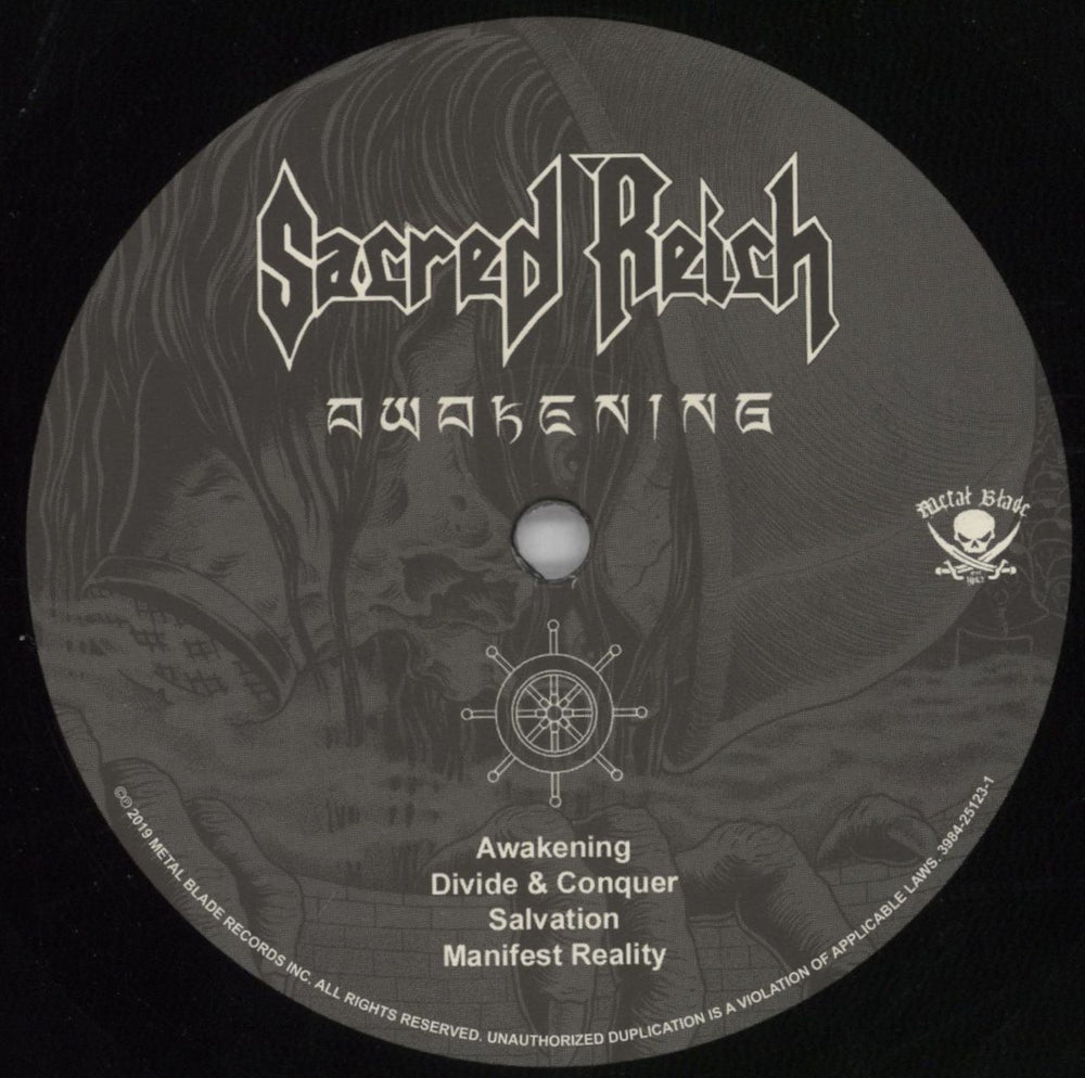 Sacred Reich Awakening - 180gram Black Vinyl UK vinyl LP album (LP record) SR3LPAW817549