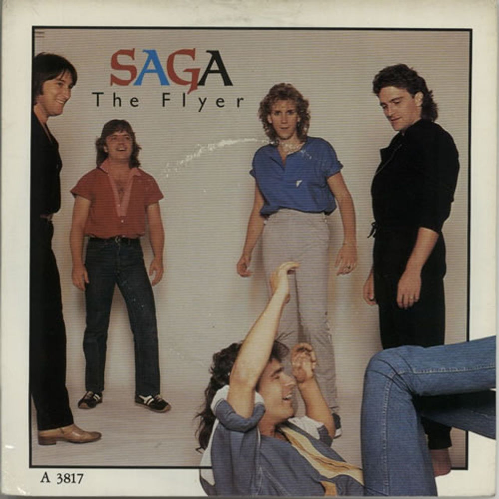 Saga The Flyer UK 7" vinyl single (7 inch record / 45) A3817