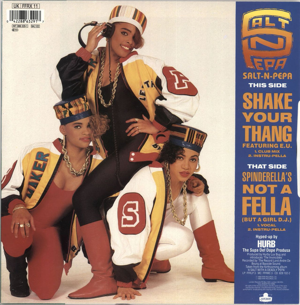 Salt N Pepa Shake Your Thang UK 12" vinyl single (12 inch record / Maxi-single) 042288632917