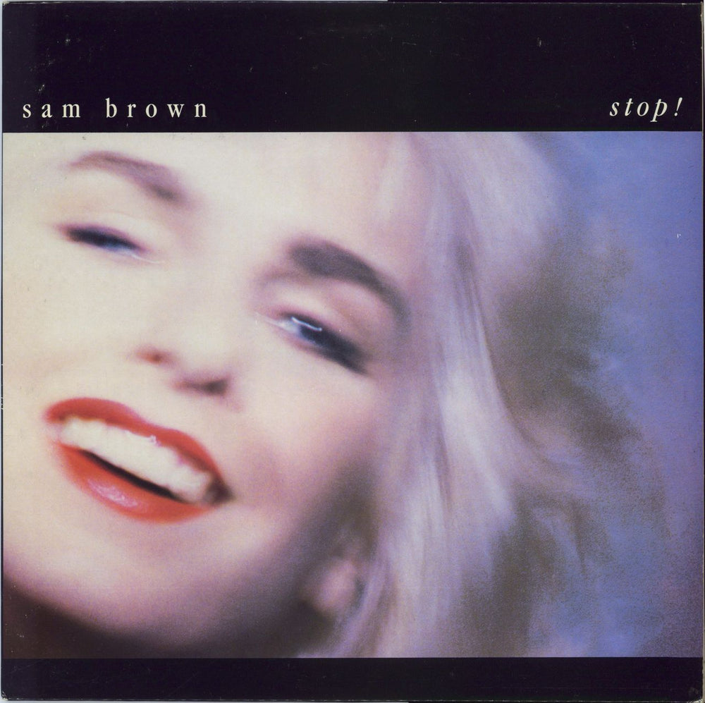 Sam Brown Stop! + Inner UK vinyl LP album (LP record) AMA5195