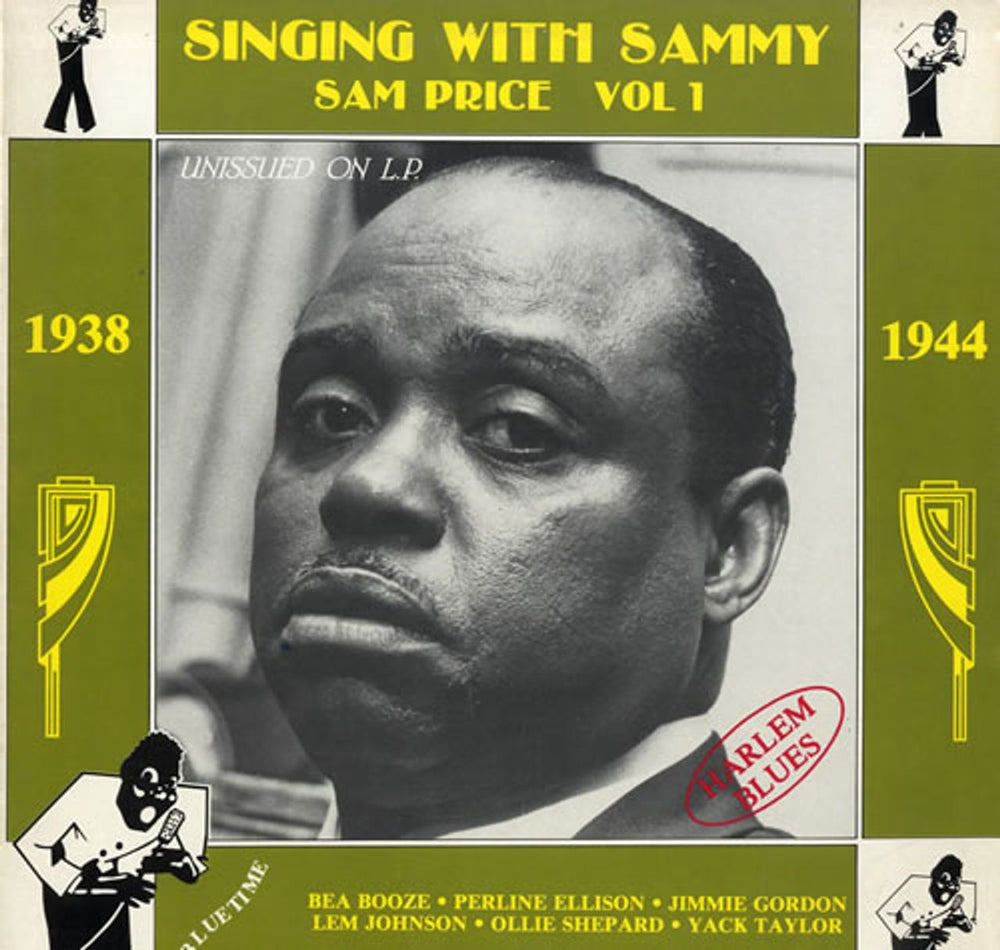 Sammy Price Singing With Sammy Vol. 1 Italian vinyl LP album (LP record) BT2002