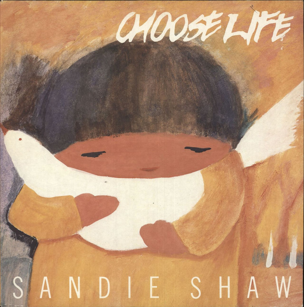 Sandie Shaw Choose Life UK vinyl LP album (LP record) PR2002