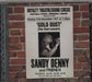 Sandy Denny Gold Dust - Live At The Royalty UK CD album (CDLP) IMCD252