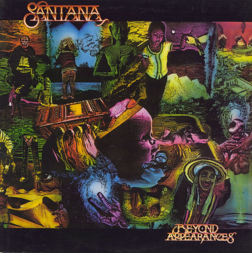 Santana Beyond Appearances UK vinyl LP album (LP record) 86307