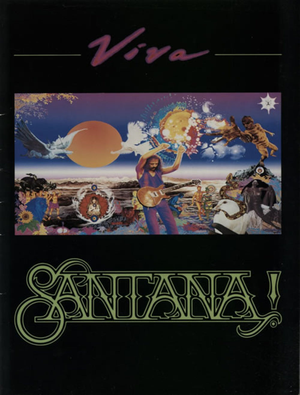 Santana Viva Santana! US tour programme TOUR PROGRAMME