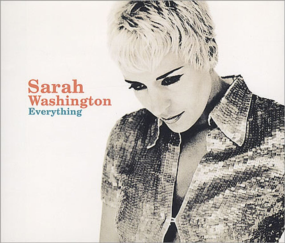 Sarah Washington Everything UK CD single (CD5 / 5") 581887-2