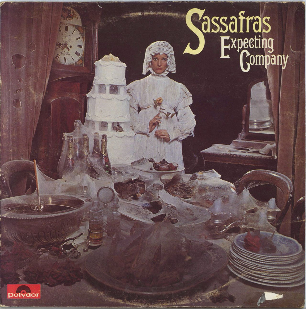 Sassafras Expecting Company - VG UK vinyl LP album (LP record) 2383245